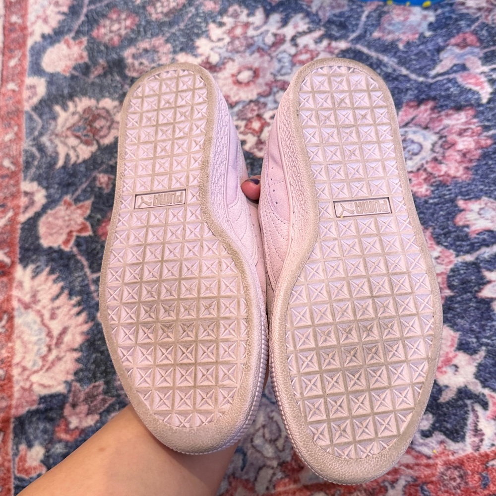 Puma Women's Light Pink Embellished Sneakers - Picture 3 of 5